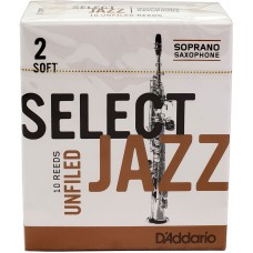 Rörblad Jazz select Sopransaxofon  2S Unfiled 