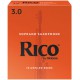 Rörblad Rico Sopransaxofon  Orange 10 pack 2.5