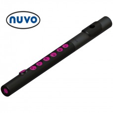Tvärblockflöjt Nuvo TooT Plastflöjt, svart/rosa
