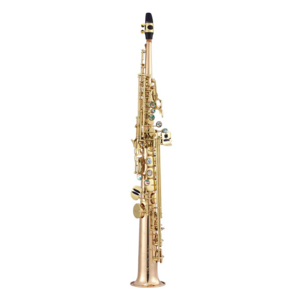 Sopransaxofon John Packer JP243G, guldlackerad