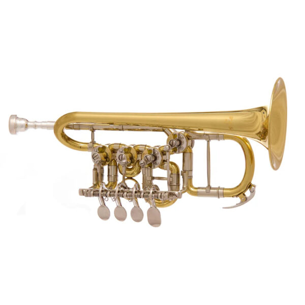 Piccolatrumpet i Bb/A John Packer JP154, lackerad