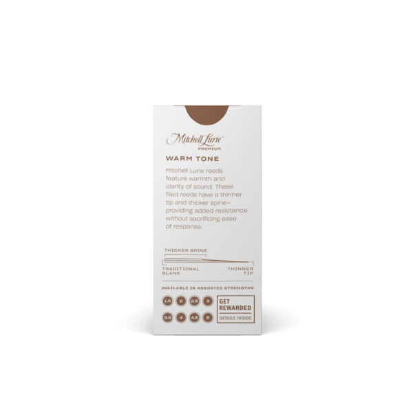 Rör Mitchell Lurie Premium Klarinett, 5-pack - Bild 3