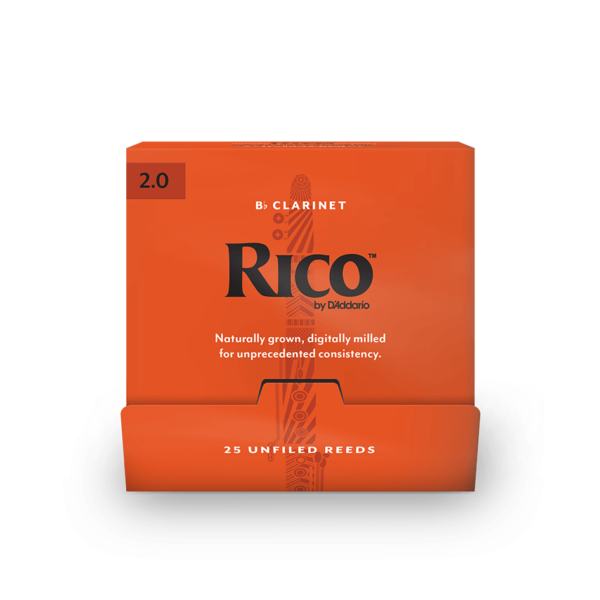 Rör Rico Klarinett, 25-pack (Single-sealed)