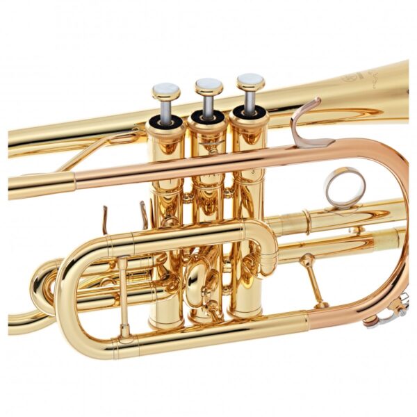 Kornett i Bb Yamaha YCR-6335II, yellow brass - Bild 3