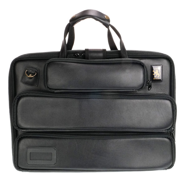 Gigbag Lion Soft Bag Tvärflöjt/Piccolo, 2 + 1/svart läder