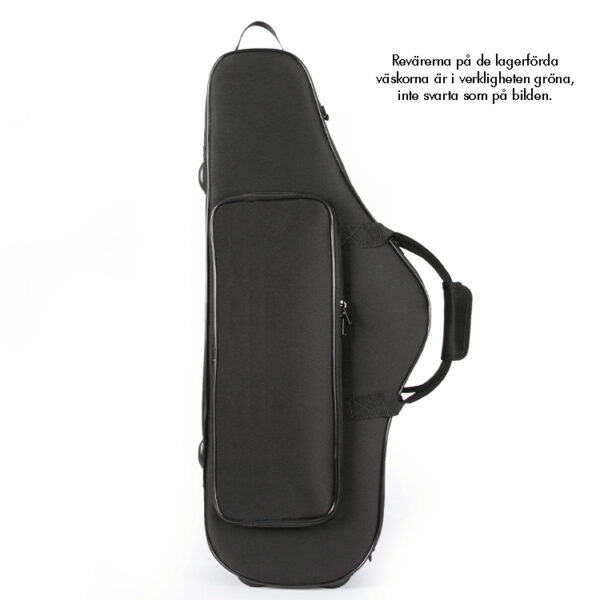 Etui Omebaige Altsaxofon, formetui (svart/grön)
