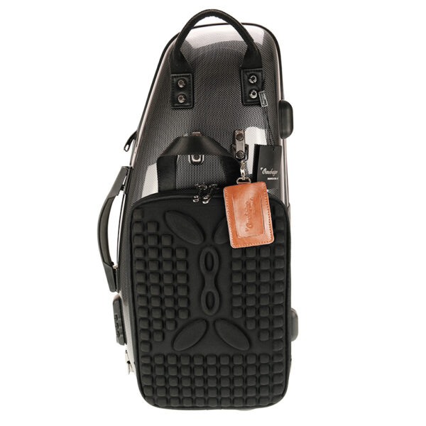 Etui Omebaige Altsaxofon, formetui (svart/silver) - Bild 2