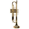 Trumpet i Bb CarolBrass CTR-4000H-YSS-Bb-L, lackerad - Bild 2