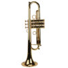 Trumpet i Bb CarolBrass CTR-4000H-YSS-Bb-L, lackerad