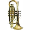 Kornett i Bb CarolBrass CCR-3000-GSS-SLB, borstad