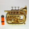 Minitrumpet i Bb CarolBrass CPT-1000-YSS, lackerad - Bild 3