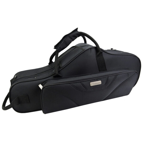 Etui Attitude Premium Contoured Altsaxofon, svart cordura