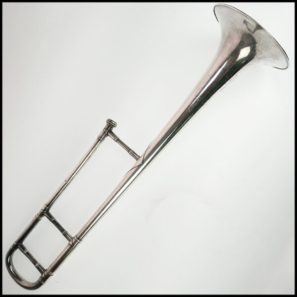 Trombon i Bb Courtios, silver (begagnad) - Bild 3