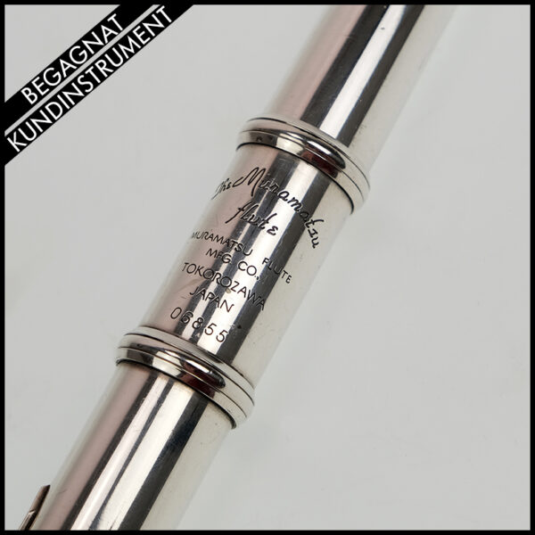 Tvärflöjt Muramatsu, silver (begagnad)