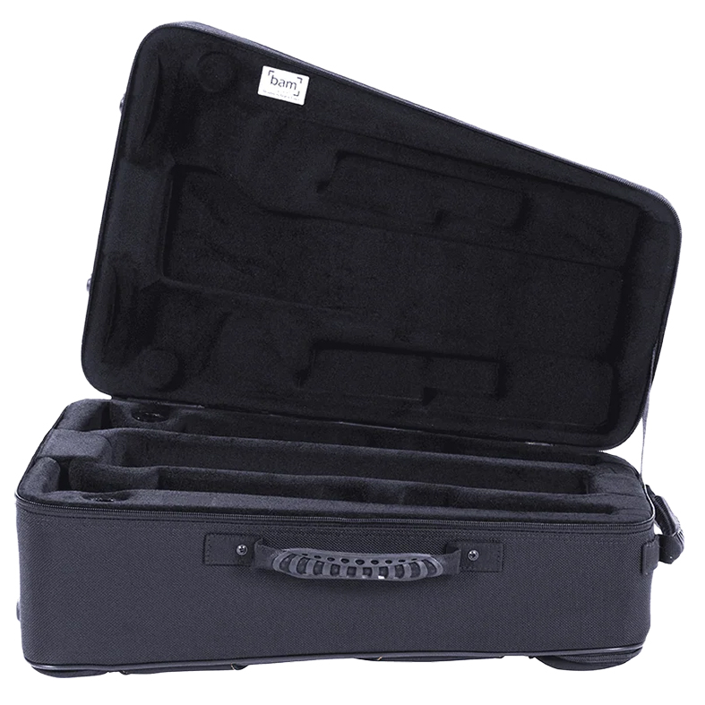 Etui Bam New Trekking Trumpet TREK3024SC, dubbel/svart - Bild 2
