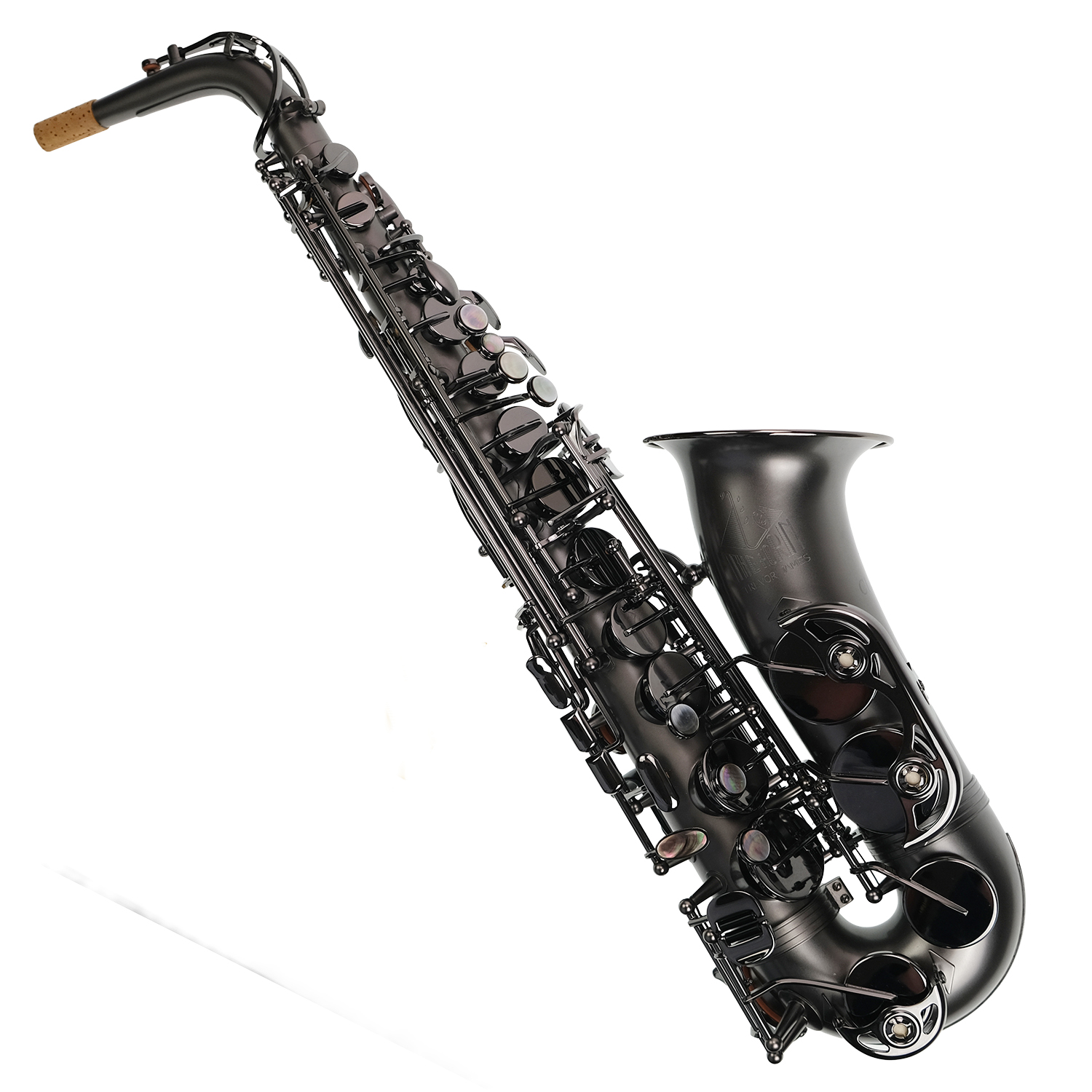Altsaxofon Trevor James Classic 3722BBF, black-frosted